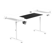 Ultradesk HIGHLANDER XXL Elektryczna regulacja Białe - 1287974 - zdjęcie 4